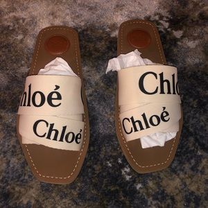Chloe Woody Sandals- Size 8US (38EU)